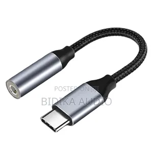 Usb Type C Adapter to 35mm Aux Audio Headphone Jack for Android