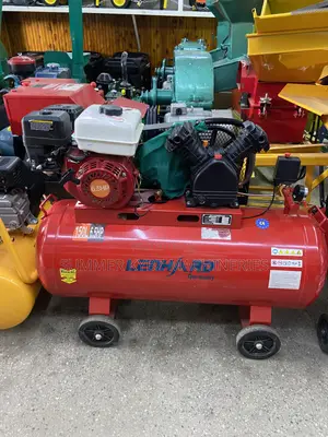 Lenhard Germany 150l 6.5hp Petrol Air Compressor
