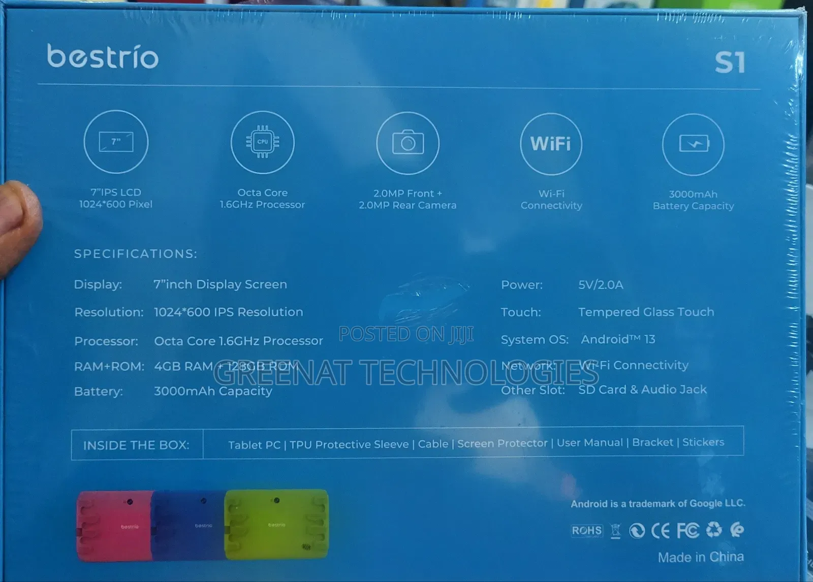 New Bestrio S1 128 GB Blue
