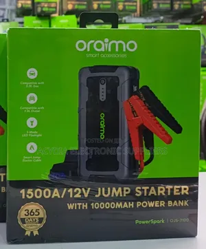 Oraimo Power Spark 1500a 12v Car Jump Starter