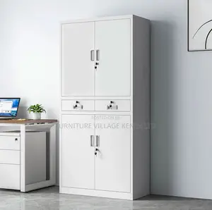 4-Door Steel Cabinet With 2-Drawers