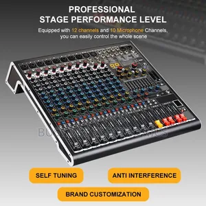 Professional 99 DSP Digital 12 Channel Powered Sound Studio Mixer