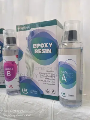Epoxy Adhesive Clear Crystal Epoxy Resin Kit 500g