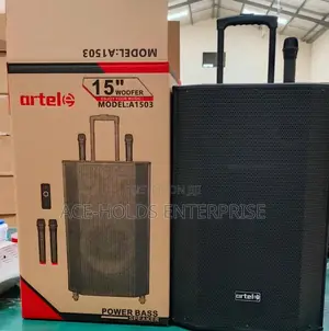 15 Inches- Artel A1503 Rechargeable Trolley Speaker