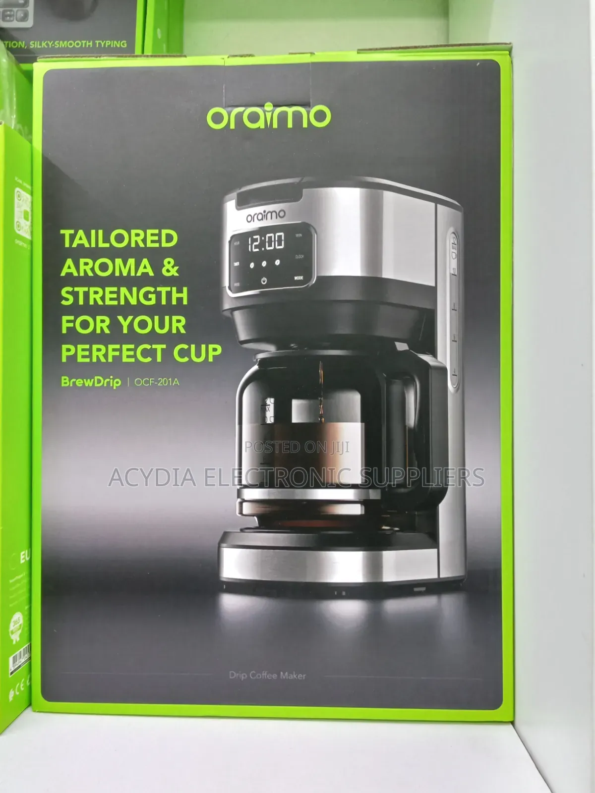 Oraimo Brewdrip, Drip Coffee Maker With Digital Led Display