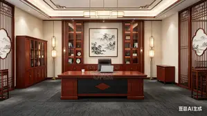2 Meters L-Shaped Executive Desk