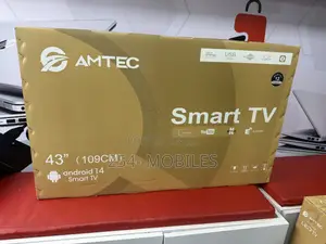Amtec 43-Inch Smart Android Tv Full Hd Bluetooth, Netflix, Youtube