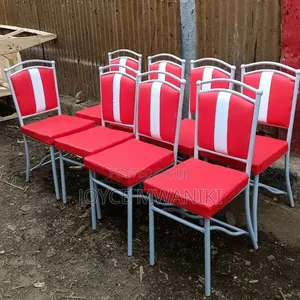 Powder Coated White Frame Restaurant Balls Chairs