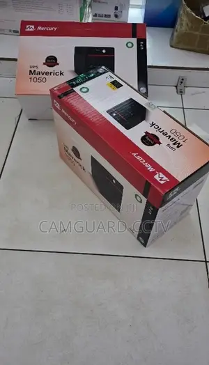 Mercury Maverick 1050va/630w Ups for Computers, Routers CCTV System