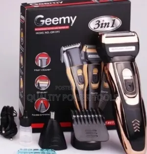 Geemy Geemy 3-in-1 Electric Shaver Hair Clipper - Rechargeable,
