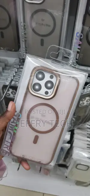 iPhone 16 Pro Max Metallic-Colored Camera and Edge Trim Case