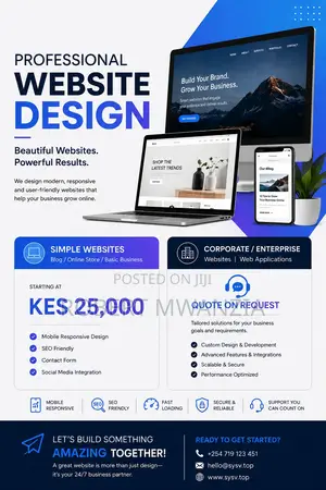 Website Design for Business / Online Shop / Learning