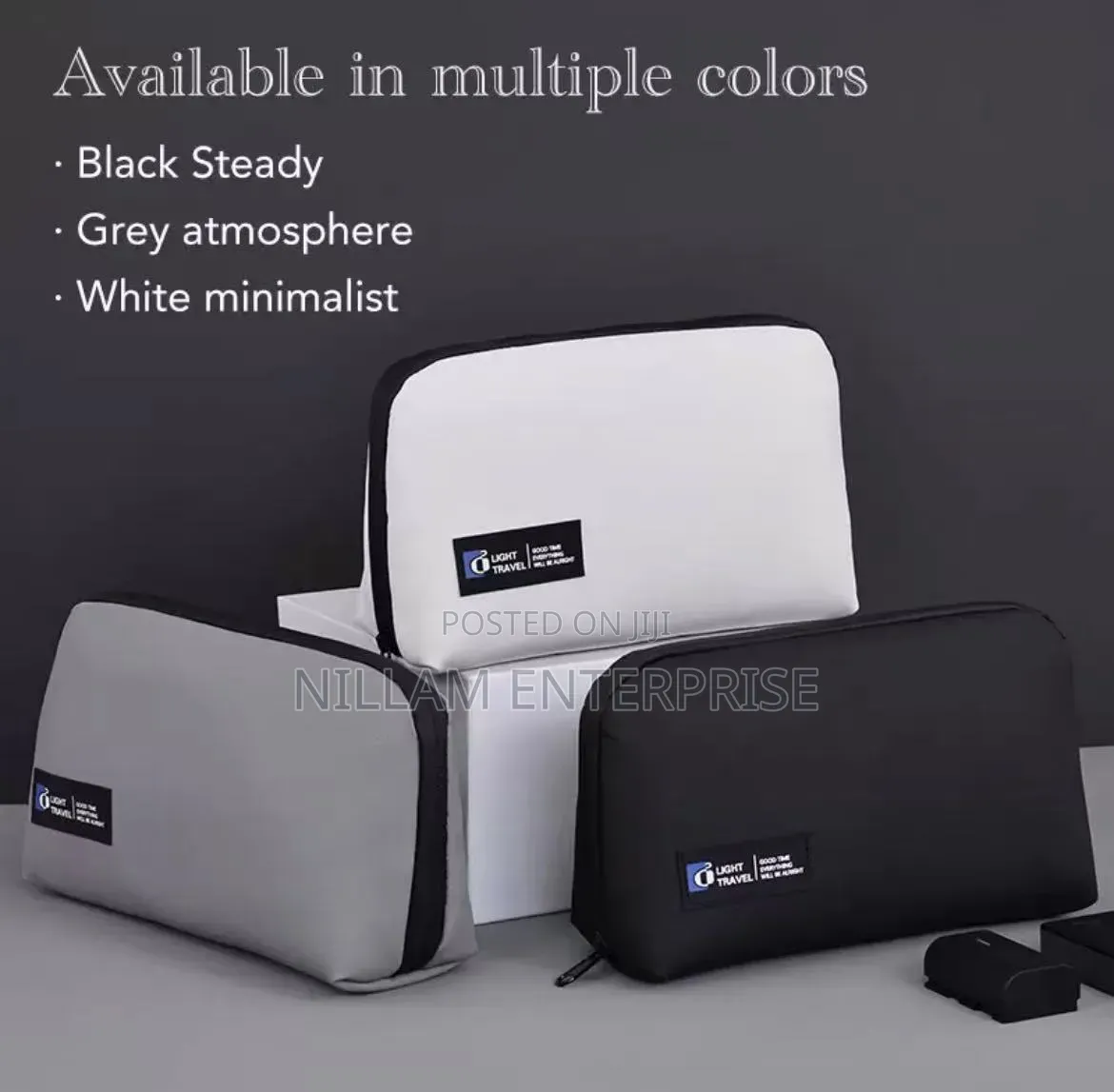 Trendy Multi-Functional Data Cable Storage Bag
