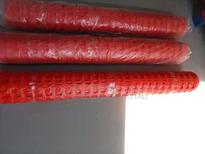 Orange Safety Barrier Net 1m X 50m Roll – Construction Warning Fence