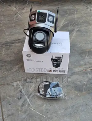 Smart Outdoor Surveillance Camera 360° Pan Tilt Zoom Security System