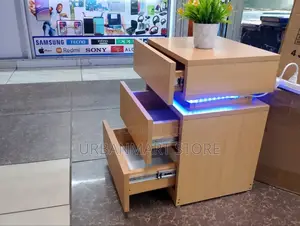 Vasagle Bedroom Side Table With Storage