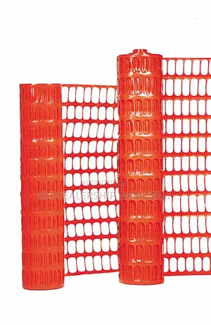 Construction Warning Mesh Net Roll 1m × 50m Orange Safety Fence