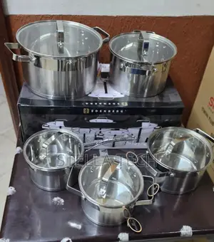 10 Pieces Edenburg Eb-4090 Stainless Steel Cookware Set