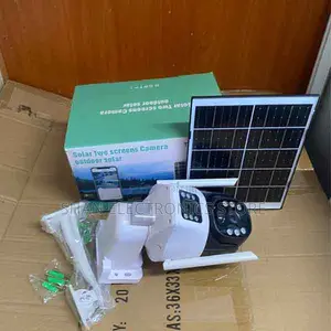 Solar-Powered Dual Lens Wireless 4g 6mp Sim Card Camera