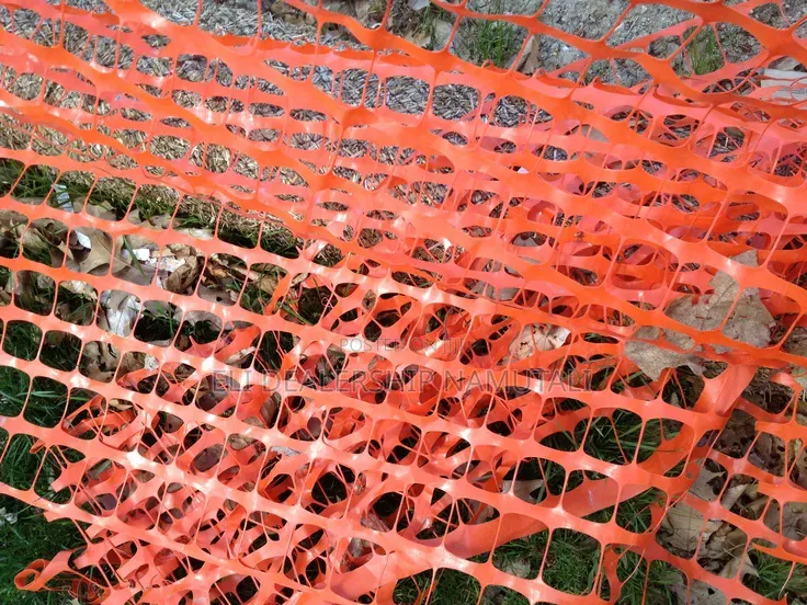 High Visibility Barrier Mesh Roll 1m X50m For Roadworks & Construction