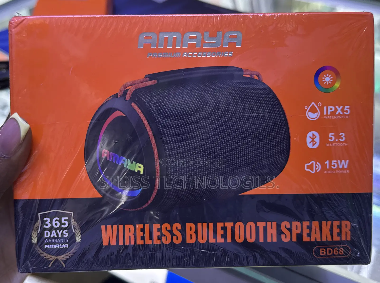 Amaya Wireless Bt Speaker