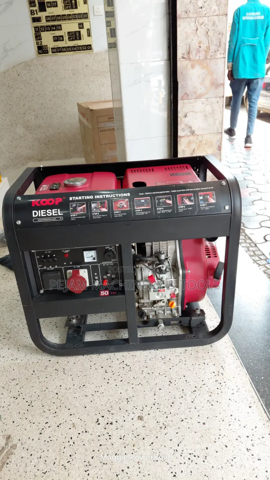 Koop Germany 10kva Three Phase Diesel Generator