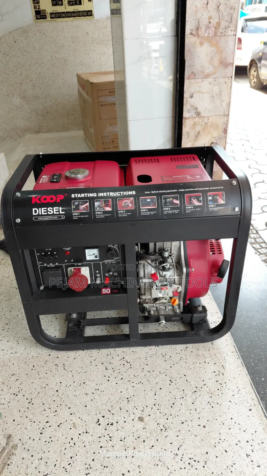 Koop Germany 10kva Three Phase Diesel Generator
