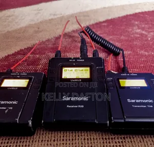 ‎Saramonic Uwmic9 2 in 1 Lapels Mic ‎ ‎ ‎