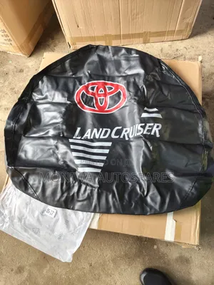 Spare Wheel Cover Leather Prado Size 16,17
