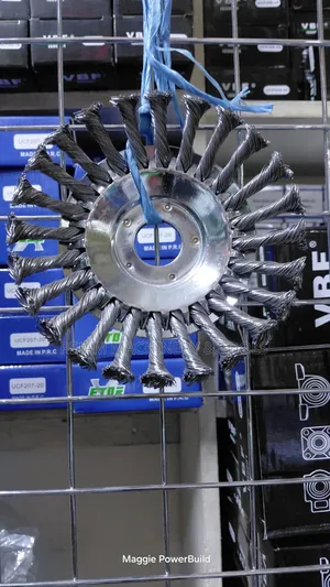 6" Derusting Weeding Wheel For Brushcutter
