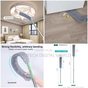 Long Handle Microfiber Cleaning Flat Duster