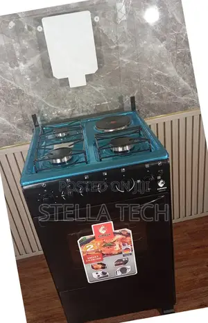 50×55 Euroken 3+1 Standing Cooker With Electric Oven Cooke