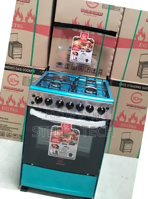 60*65 Eurochef Free Standing 3 Gas Burner