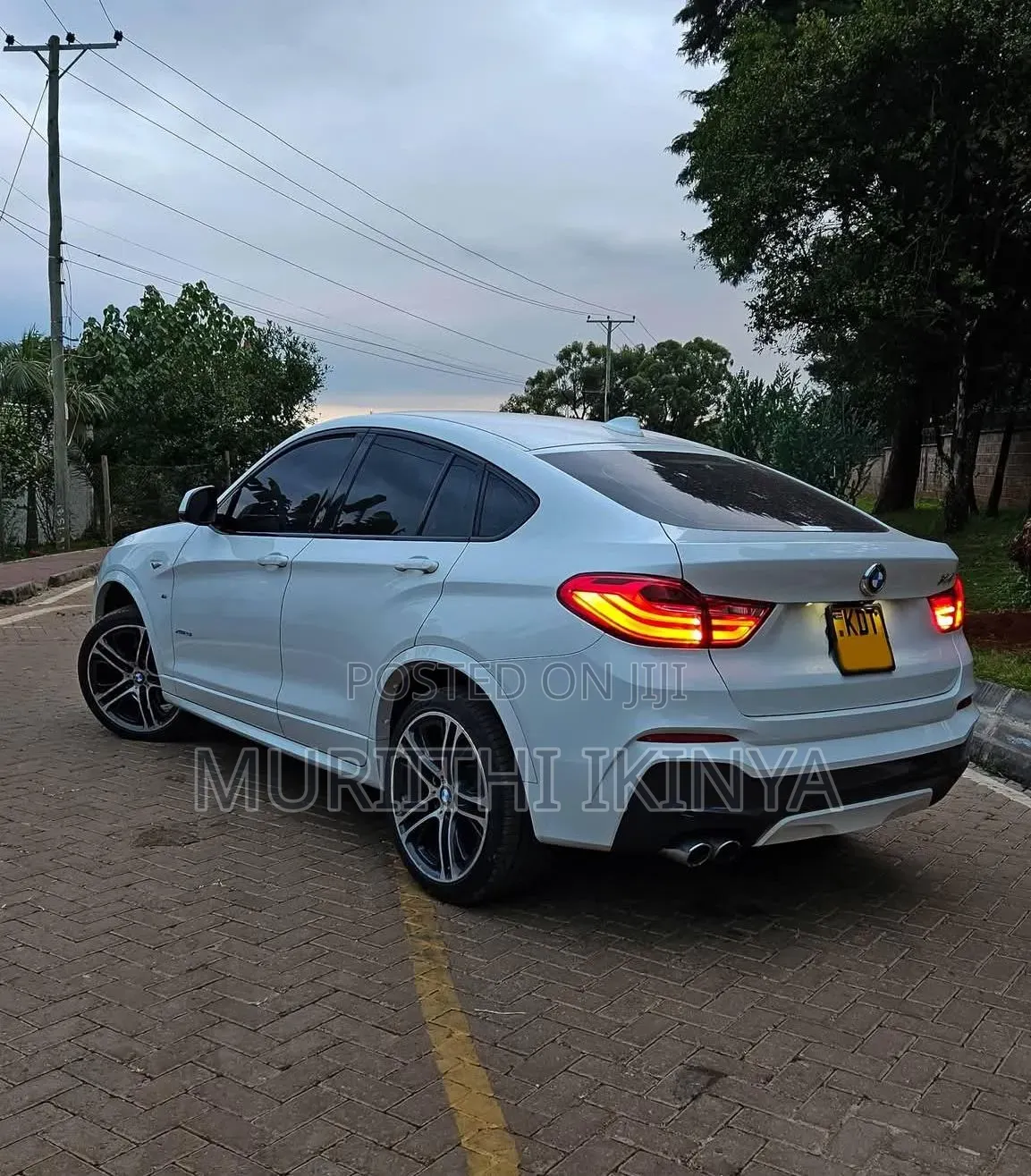 BMW X4 2017 White