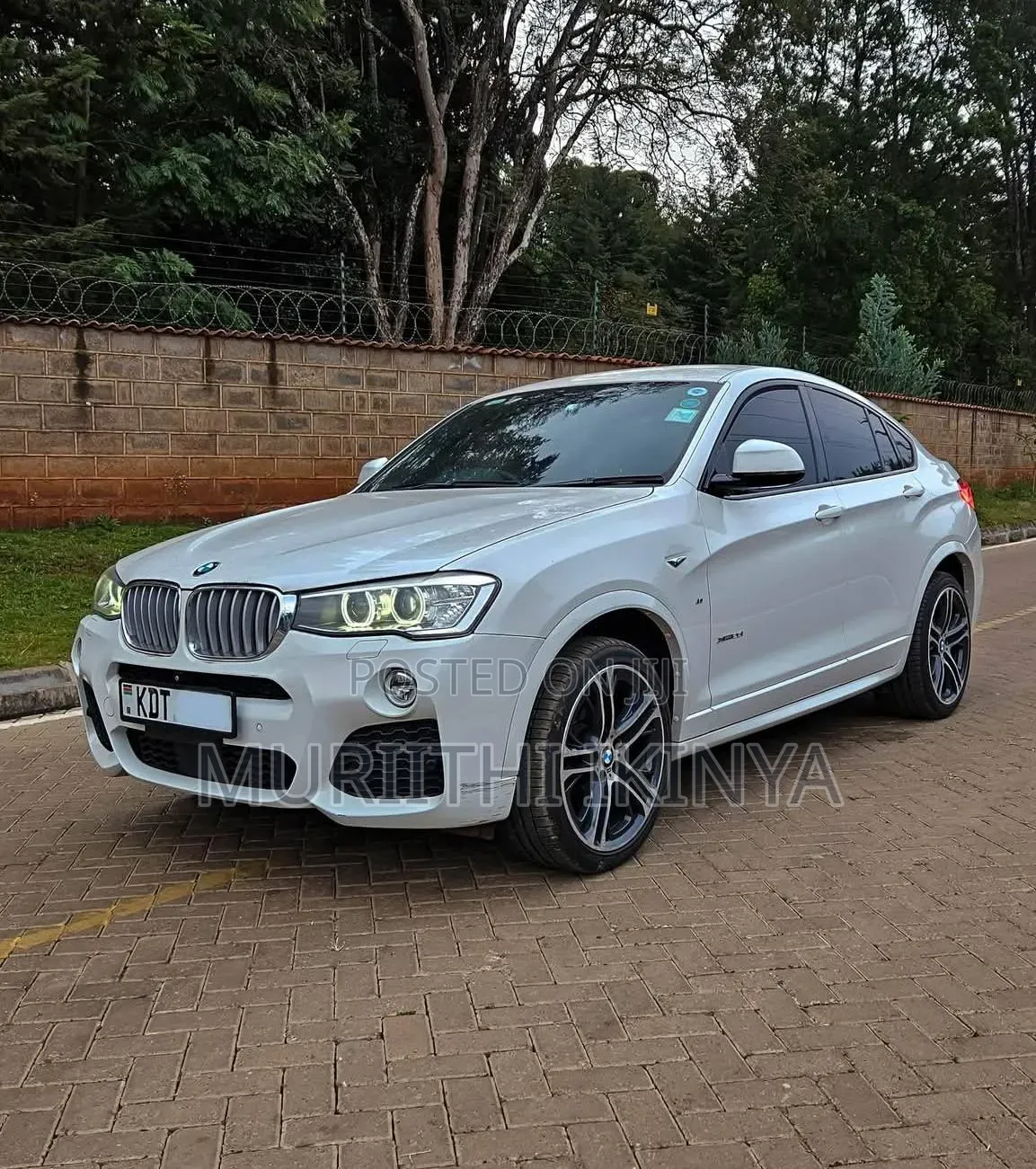 BMW X4 2017 White