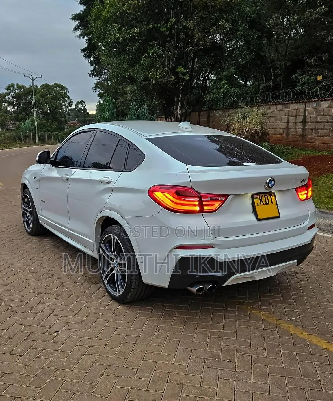 BMW X4 2017 White