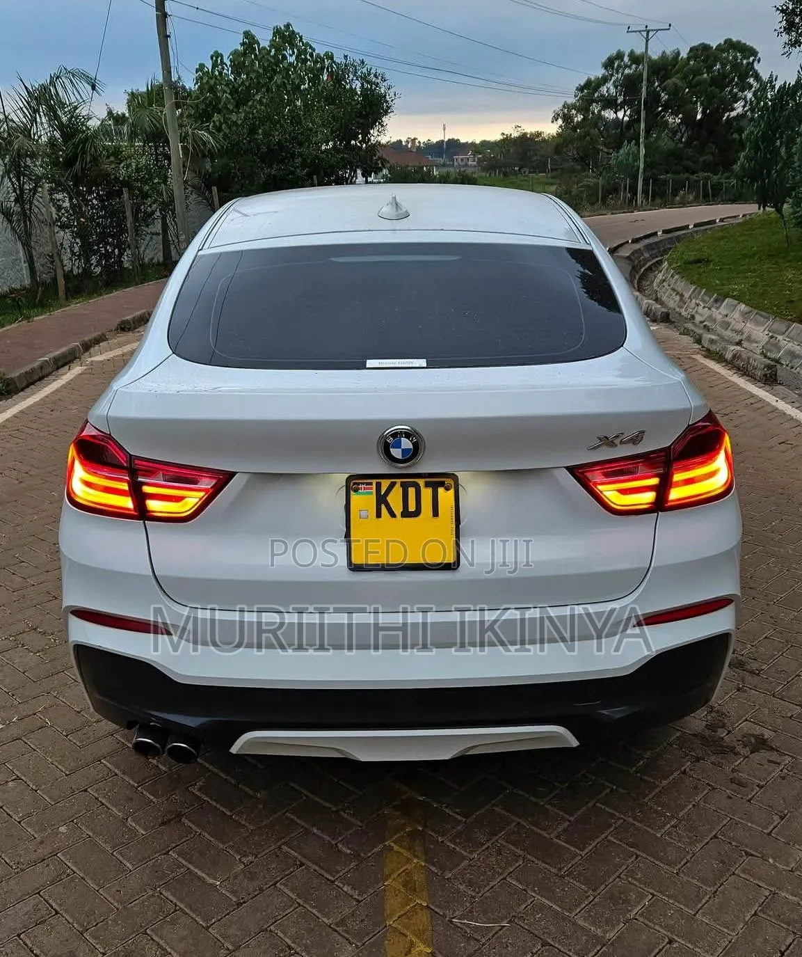 BMW X4 2017 White