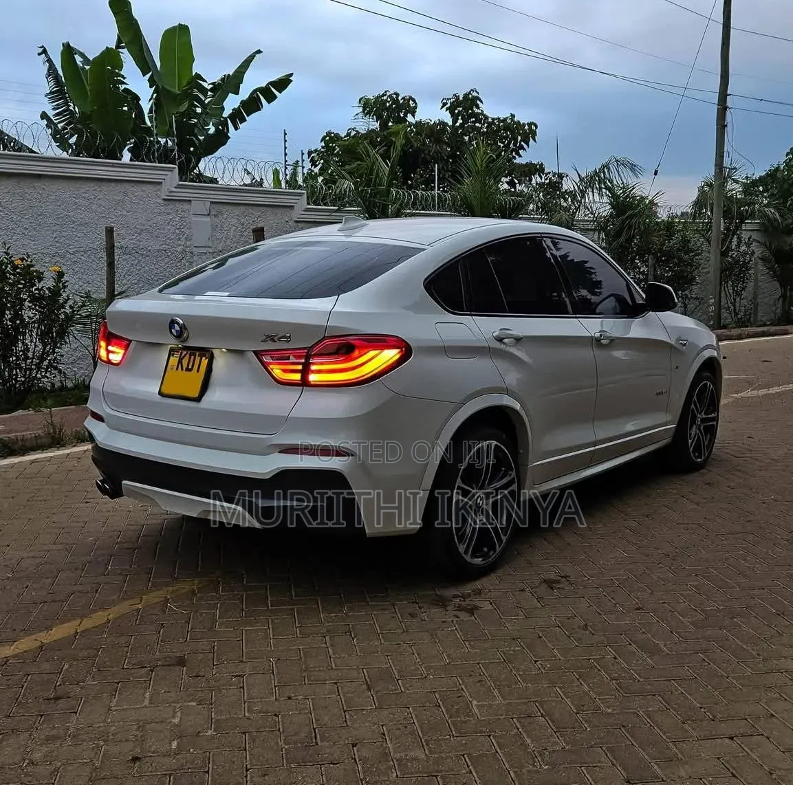 BMW X4 2017 White