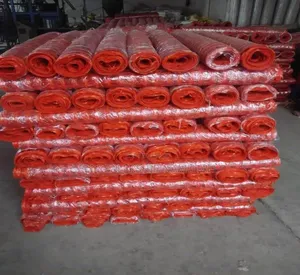Industrial Safety Mesh Fence 1m × 50m Orange Roll
