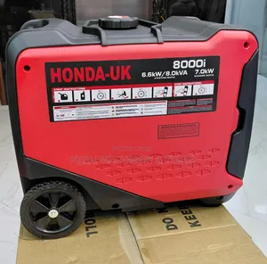 8000! Honda Silent Inverter 8kva/6.6kw Portable Generator