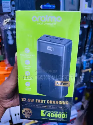 40000mah Oraimo Superfast Powerbank.