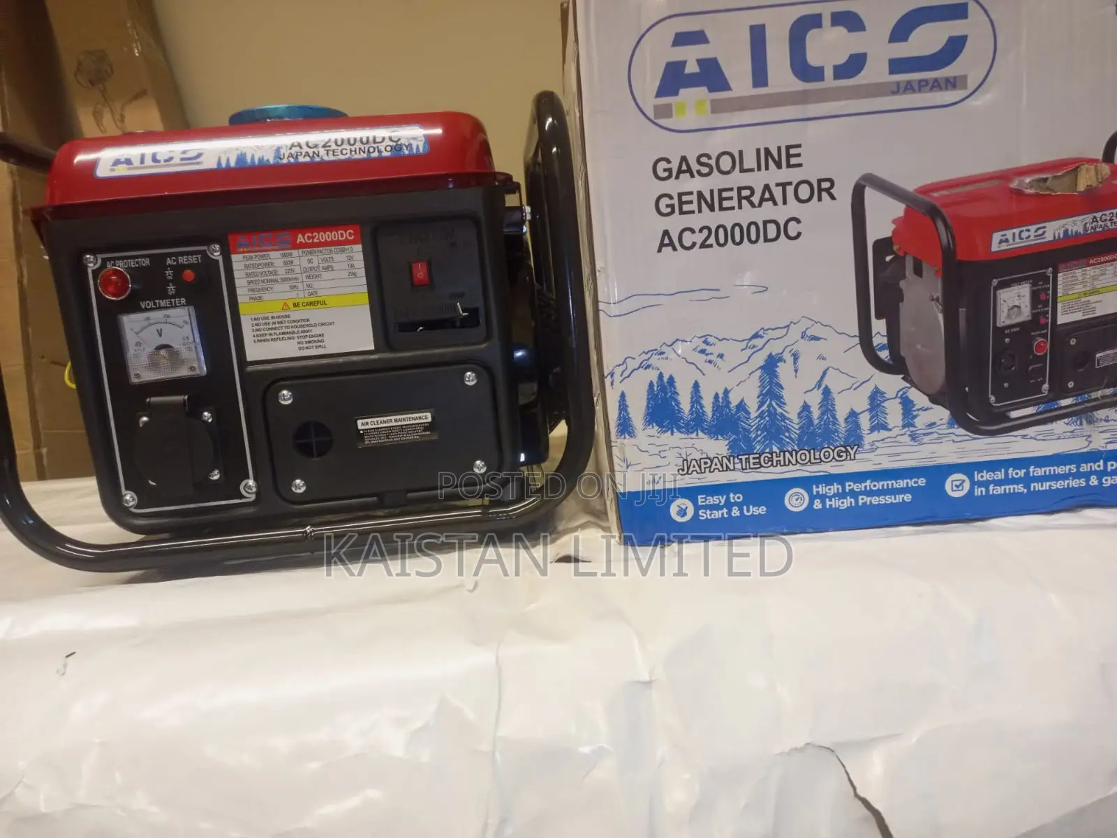 Aico Japan Petrol Generator With Battery Charging Function