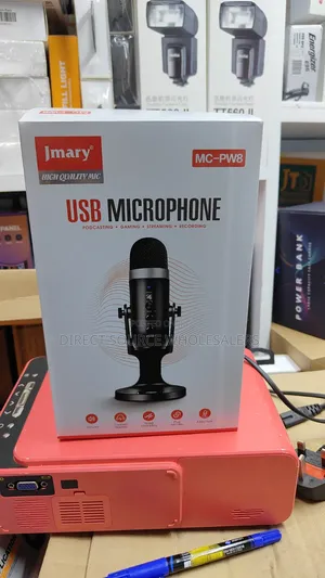 Jmary Mc-Pw8 Recording Microphone With Noise Reduction
Professional