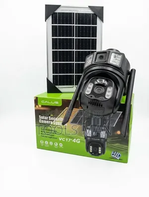 Calus Vc17-4g Solar 4g Dual Lens Security Camera System.