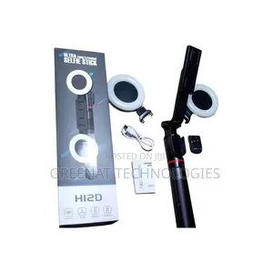 Hd Ultra Long Extended Selfie Stick H12d With Tripod 2 Ring Light