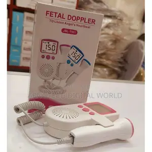 Fetal Doppler - LCD Display, Safe Heartbeat Monitor, Battery Powered