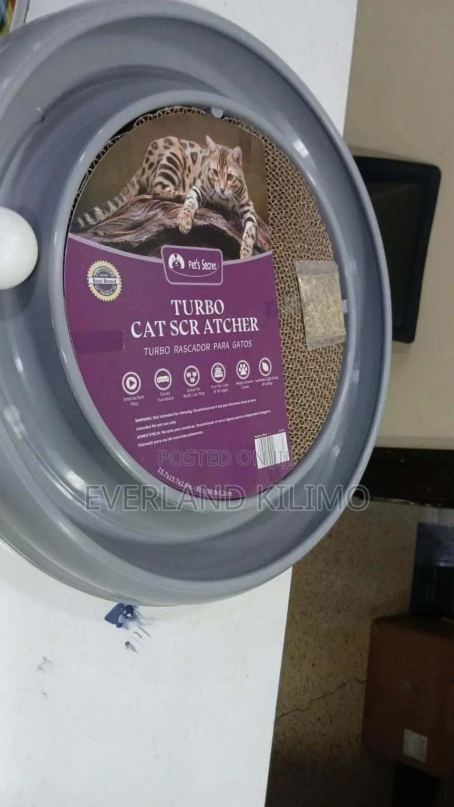 Interactive Cat Ball Track Toy