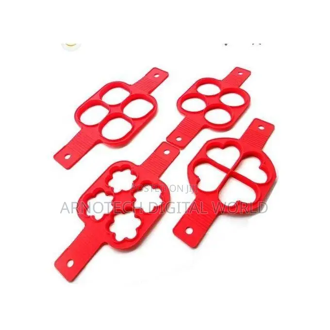 Silicone Pancake Egg Mold – 7‐Hole Non‐Stick Reusable