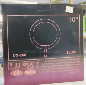 Generic Led Ring Light, 10 Inch Soft Ring Light With Tripod Dx-260