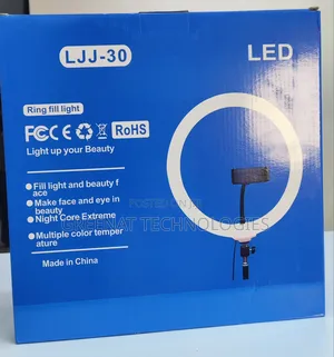 Led Ring Fill Light Ljj-30 12 Inch With Tripod Stand
